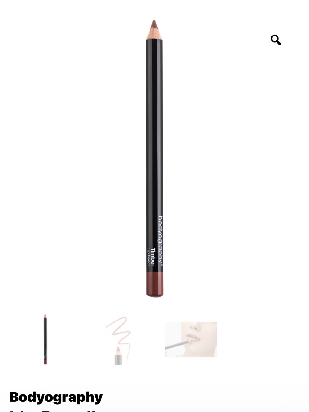 Bodyyography Lip Liner Pencil in Brown